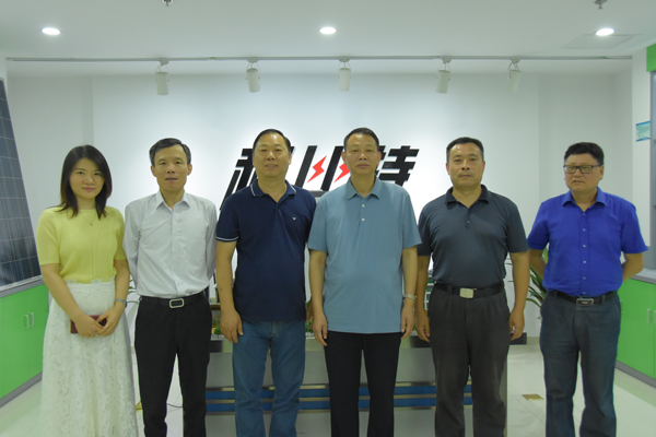 长沙市政协主席、党组书记文树勋一行莅临乐动在线平台防雷走访调研
