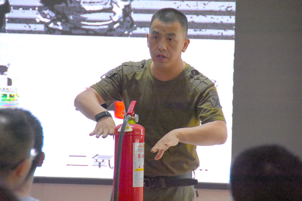 乐动在线平台防雷开展消防培训学习