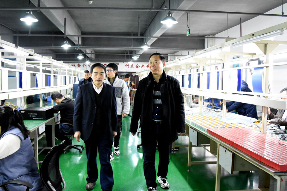 竹溪县政府领导调研乐动在线平台